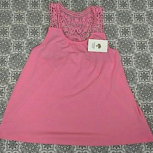 NWOT Tucker and Tate Lace Back Top